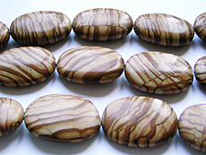 velk ovl z wooden line stone